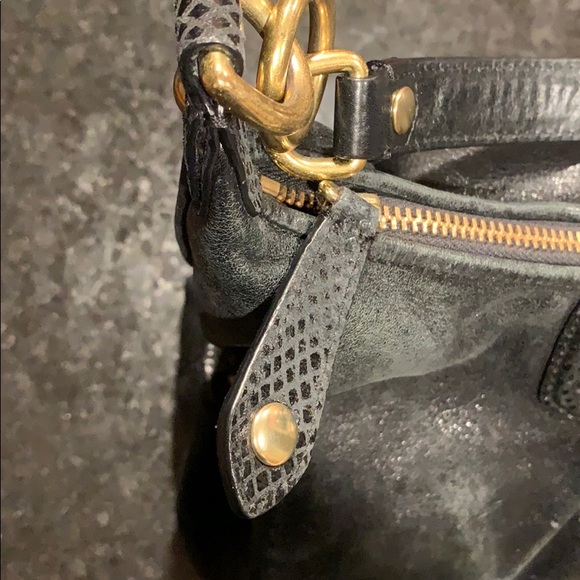 Black Coach bag/wallet set w/ addt shoulder strap - Picture 5 of 16